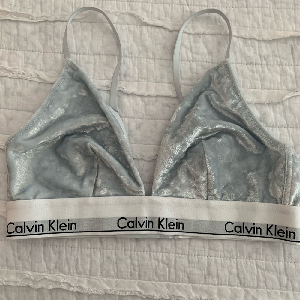 Twitter famous Calvin Klein bralette